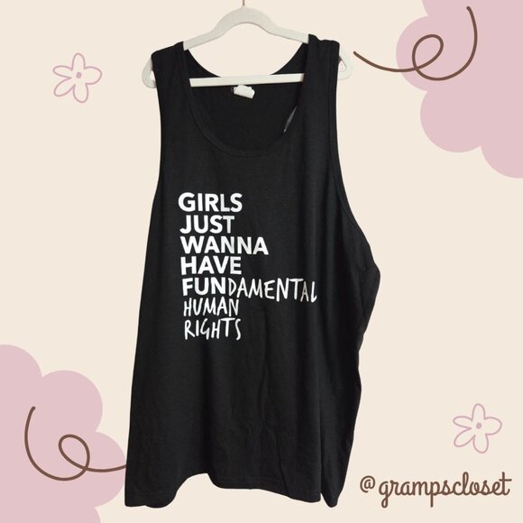 Women's Rights Tank 3XL (Fits like a 1XL) - Picture 1 of 3
